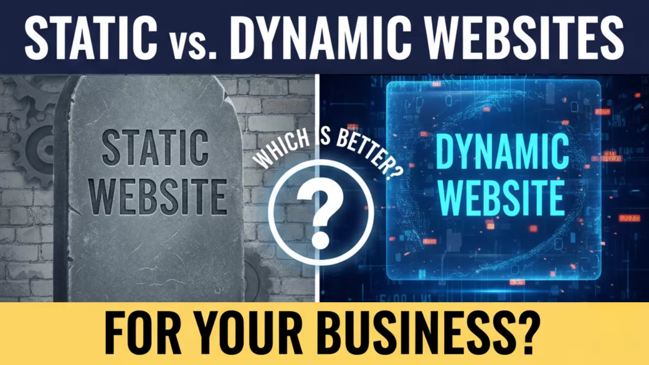 Static vs. Dynamic Websites: Which Is Better for Your Business?