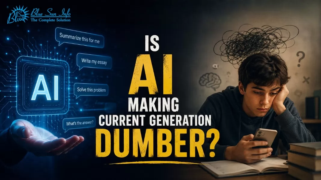 Is Artificial Inelligence Making the Curren Generation Dumber? Expers and Data Say the Risk Is Real