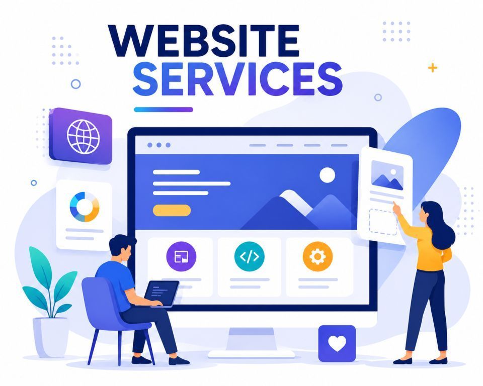 Website design and development services by Blue Sun Info, Kalbadevi Mumbai